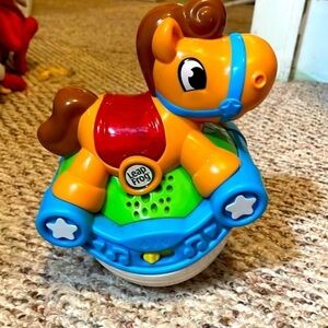 Leap Frog Roll & Go Rocking Horse/3 Ways To Play Lights & Musical rocking horse
